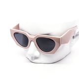 12 Pack: Unique Chunky Angular Cateye Prism Wholesale Sunglasses