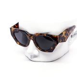 12 Pack: Unique Chunky Angular Cateye Prism Wholesale Sunglasses