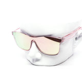 12 Pack: Minimalist Daily Festival Crystal Reflective Mirror Wholesale Sunglasses