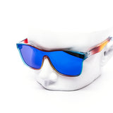 12 Pack: Minimalist Daily Festival Crystal Reflective Mirror Wholesale Sunglasses