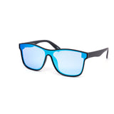 12 Pack: Minimalist Daily Festival Crystal Reflective Mirror Wholesale Sunglasses