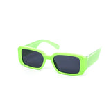 12 Pack: Square Chunky Punky Clear Layer Wholesale Sunglasses