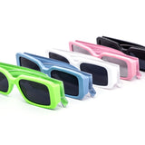 12 Pack: Square Chunky Punky Clear Layer Wholesale Sunglasses