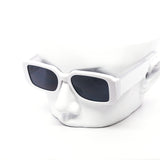 12 Pack: Square Chunky Punky Clear Layer Wholesale Sunglasses