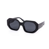 12 Pack: Chic Hexa Oval Chunky Fashion Wholesale Sunglasses