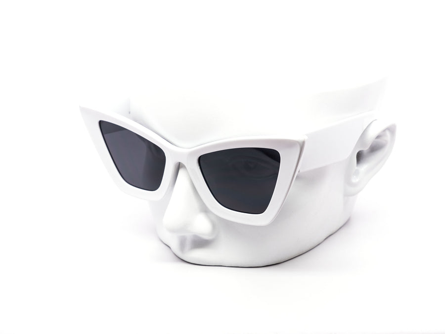 12 Pack: Trendy Chunky Super Cateye Wholesale Sunglasses