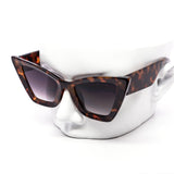 12 Pack: Trendy Chunky Super Cateye Wholesale Sunglasses