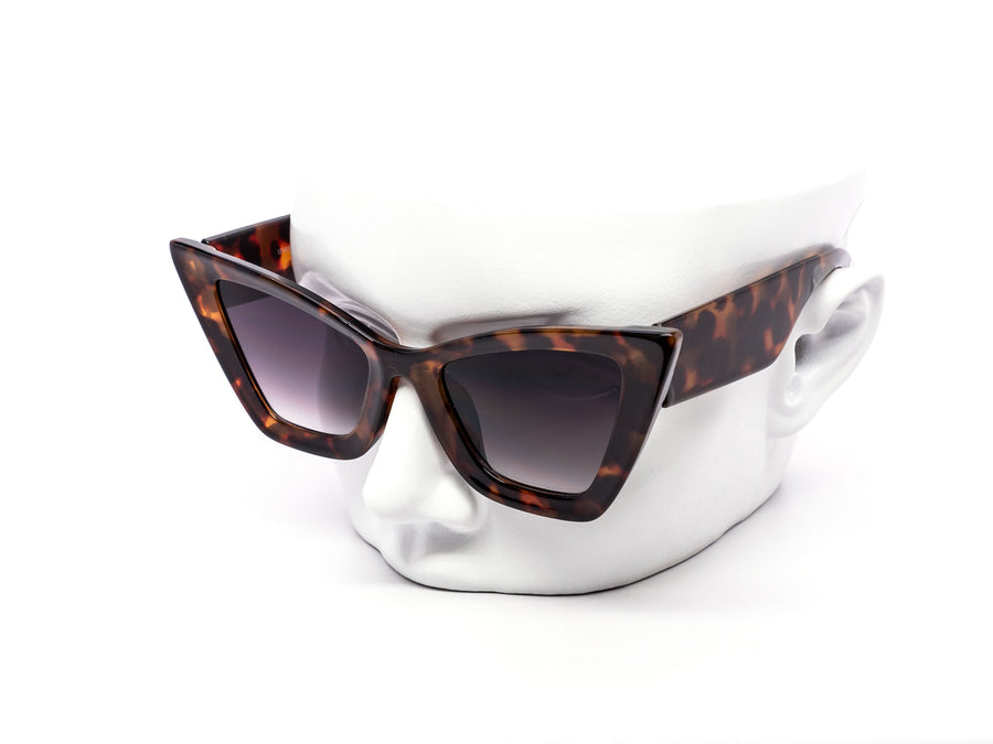 12 Pack: Trendy Chunky Super Cateye Wholesale Sunglasses