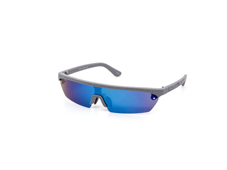 12 Pack: Retro Future Sports Wraparound Nugget Wholesale Sunglasses