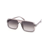 12 Pack: Skinny Square Color Gradient Aviator Fashion Wholesale Sunglasses