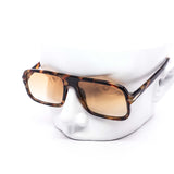 12 Pack: Skinny Square Color Gradient Aviator Fashion Wholesale Sunglasses