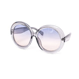 12 Pack: Oversized Circle Beverly Gradient Wholesale Sunglasses