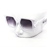 12 Pack: Unique Oversized Bat Flare Festival Wholesale Sunglasses