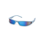 12 Pack: Retro Future Super Thin Wraparound Wholesale Sunglasses