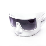 12 Pack: Oversized Wrap-around Full Shield Wholesale Sunglasses