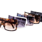 12 Pack: Oversized Wrap-around Full Shield Wholesale Sunglasses