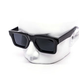 12 Pack: Modern Retro Minimalist Square Wholesale Sunglasses