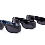 12 Pack: OG No Label Skinny Locs Blue Paisley Wholesale Sunglasses