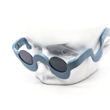 12 Pack: Happy Kilton Wavy Circle Festival Wholesale Sunglasses