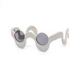 12 Pack: Happy Kilton Wavy Circle Festival Wholesale Sunglasses