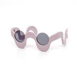 12 Pack: Happy Kilton Wavy Circle Festival Wholesale Sunglasses