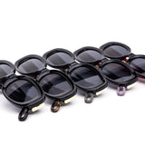 12 Pack: Chunky Oval Chainlink Inlet Wholesale Sunglasses