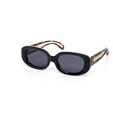 12 Pack: Chunky Oval Chainlink Inlet Wholesale Sunglasses