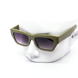 12 Pack: Modern Retro Chunky Rectangular Wholesale Sunglasses