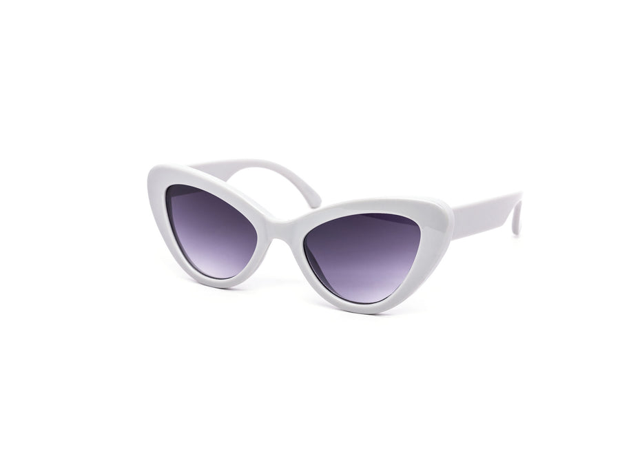 12 Pack: Chunky Rounded Super Cateye Wholesale Sunglasses