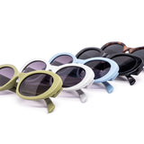 12 Pack: Festival Chunky Oval Gradient Wholesale Sunglasses