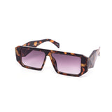 12 Pack: Minimalist Flatline Chunky Prism Abstract Wholesale Sunglasses