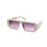 12 Pack: Minimalist Flatline Chunky Prism Abstract Wholesale Sunglasses