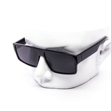 12 Pack: Mad OG No Label Locs All Black Wholesale Sunglasses