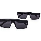 12 Pack: Mad OG No Label Locs All Black Wholesale Sunglasses