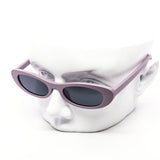 12 Pack: Trendy Skinny Oval Cateye Wholesale Fashion Sunglasses