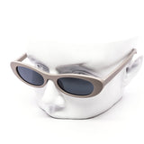 12 Pack: Trendy Skinny Oval Cateye Wholesale Fashion Sunglasses