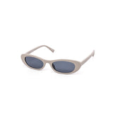 12 Pack: Trendy Skinny Oval Cateye Wholesale Fashion Sunglasses