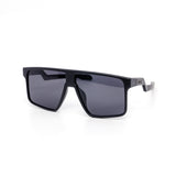 12 Pack: KUSH Flat-top Retro Zigzag Square Wholesale Sunglasses