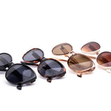 12 Pack: Minimalist Elise Round Cateye Wholesale Sunglasses