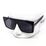 12 Pack: Oversized Rimless Minimalist Square Gradient Wholesale Sunglasses