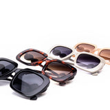 12 Pack: Twin Star Chunky Audrey Gradient Wholesale Sunglasses