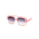 12 Pack: Retro Vogue Oval Bubble Gradient Wholesale Sunglasses