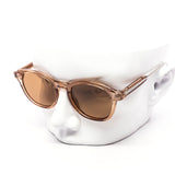 12 Pack: Mini Round Minimalist Semi-metal Temple Wholesale Sunglasses