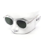 12 Pack: Mini Round Minimalist Semi-metal Temple Wholesale Sunglasses