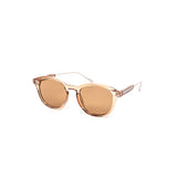 12 Pack: Mini Round Minimalist Semi-metal Temple Wholesale Sunglasses