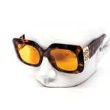 12 Pack: Vintage 60s Oversized Square Chunky Wholesale Sunglasses