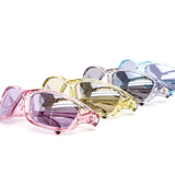 12 Pack: Sleek Performance Transparent Color Frame Wholesale Sunglasses