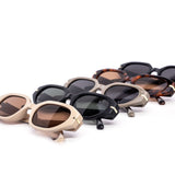 12 Pack: Chic Hexagonal Chunky Sophie Wholesale Sunglasses