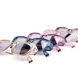 12 Pack: Chunky Slim Concave Mirror Wholesale Sunglasses