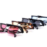 12 Pack: Festival-Inspired Semi-Rimless Sunglasses Wholesale Sunglasses